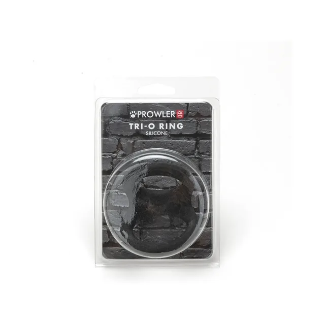 Prowler RED black Tri-O silicone ring retail package