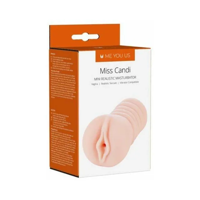 Me You Us Miss Candi Mini vanilla masturbator retail box