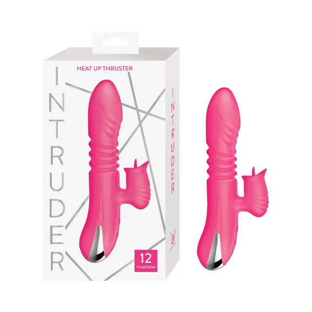 Pink Intruder Heat Up Thruster beside white retail box