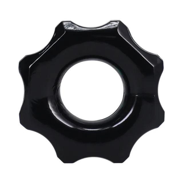 Rock Solid Gear Black C-Ring isolated front view