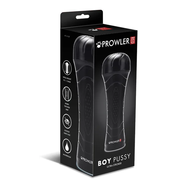 Prowler RED Boy Pussy Ultra Stroker in black retail box