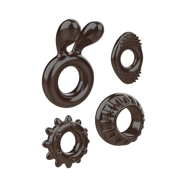 Four Ring My Bell rings with distinct textured profiles