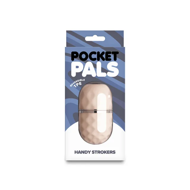 Pocket Pals Diamond ivory stroker in blue retail box