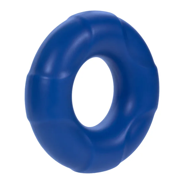 Angled view of large blue F-33 segmented ring