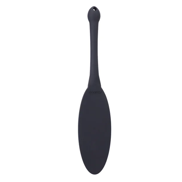 Black Tantus Gen Onyx paddle with slim handle and elongated oval panel