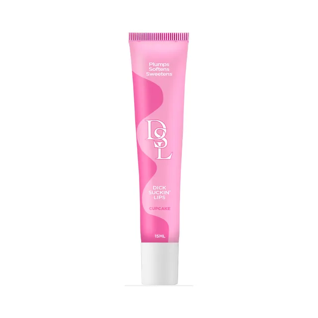 Little Genie DSL Dick Sucking Lips Cupcake 10ml pink tube