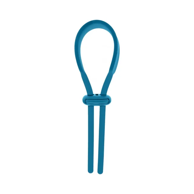Teal LEVELZ adjustable lasso ring with twin sliding collars