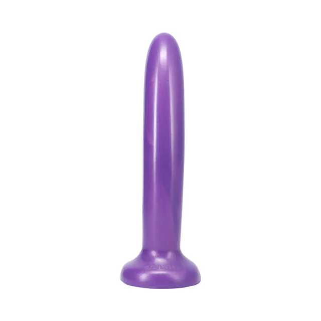 Tantus Leisure Amethyst purple dildo upright front view