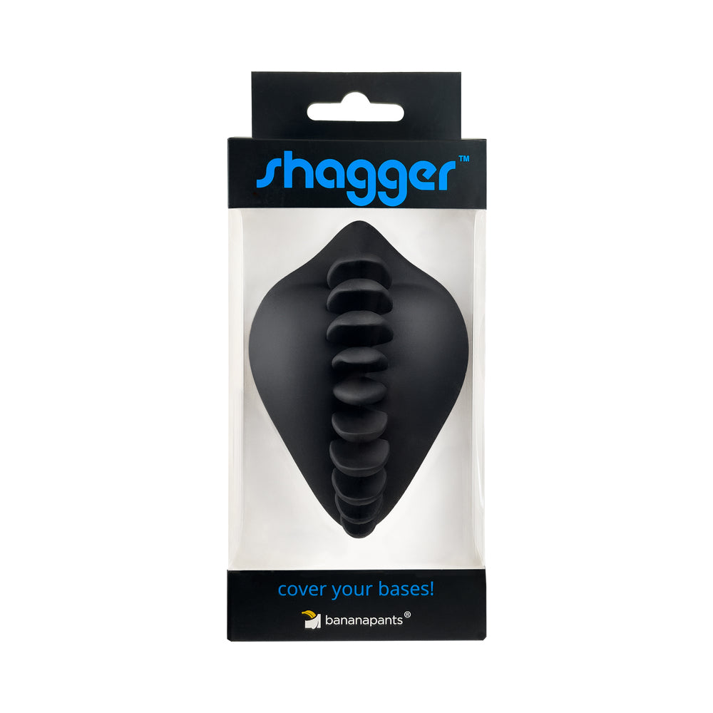 Banana Pants Shagger Black Banana Pants Shagger black silicone tipped base cover inside front retail package