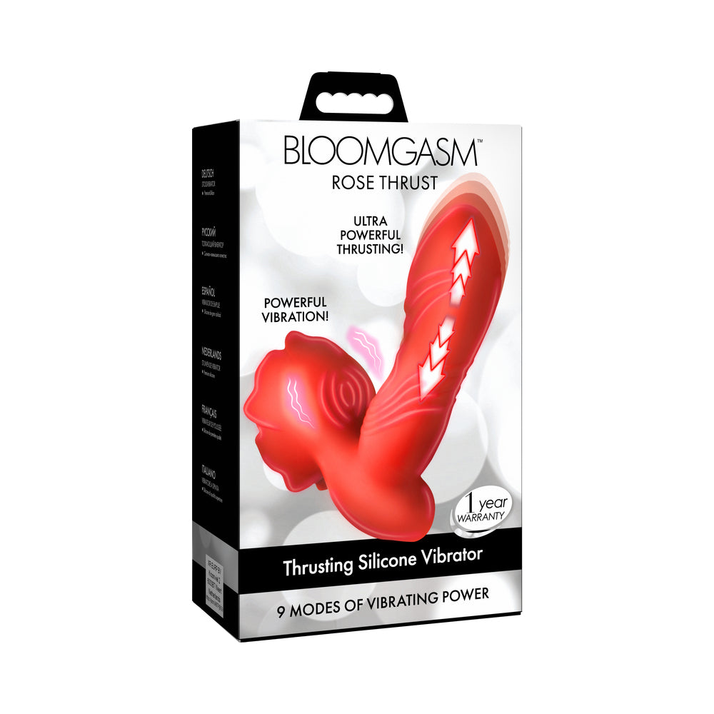 Bloomgasm Thrusting Silicone Vibrator Bloomgasm Thrusting Silicone Vibrator