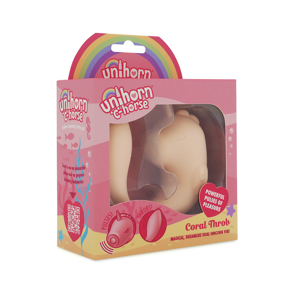 Unihorn C Horse Coral Throb Pink/Peach Unihorn C Horse Coral Throb Pink/Peach