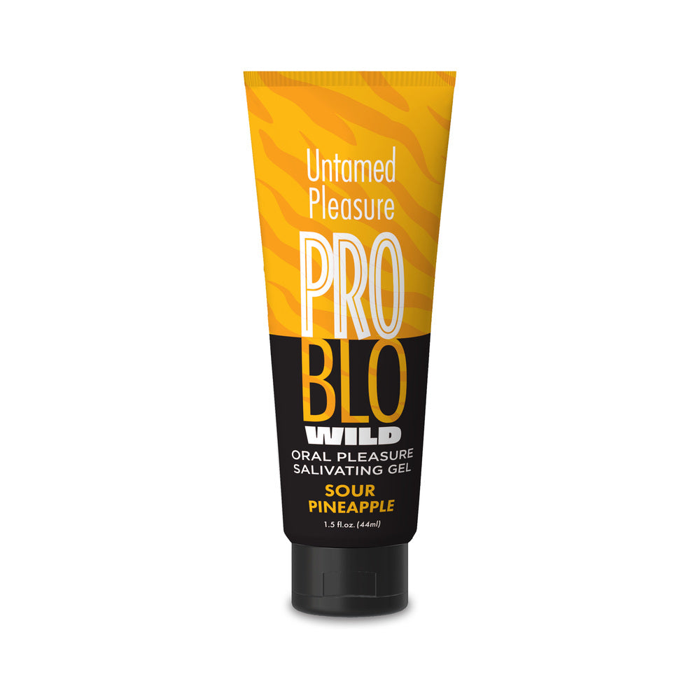 ProBlo Wild Oral Pleasure Salivating Gel Sour Pineapple 1.5 oz. ProBlo Wild Oral Pleasure Salivating Gel Sour Pineapple 1.5 oz.