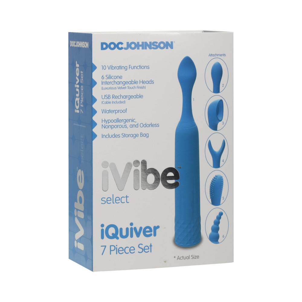 iVibe Select - iQuiver - 7 Piece Set Periwinkle Blue iVibe Select - iQuiver - 7 Piece Set Periwinkle Blue