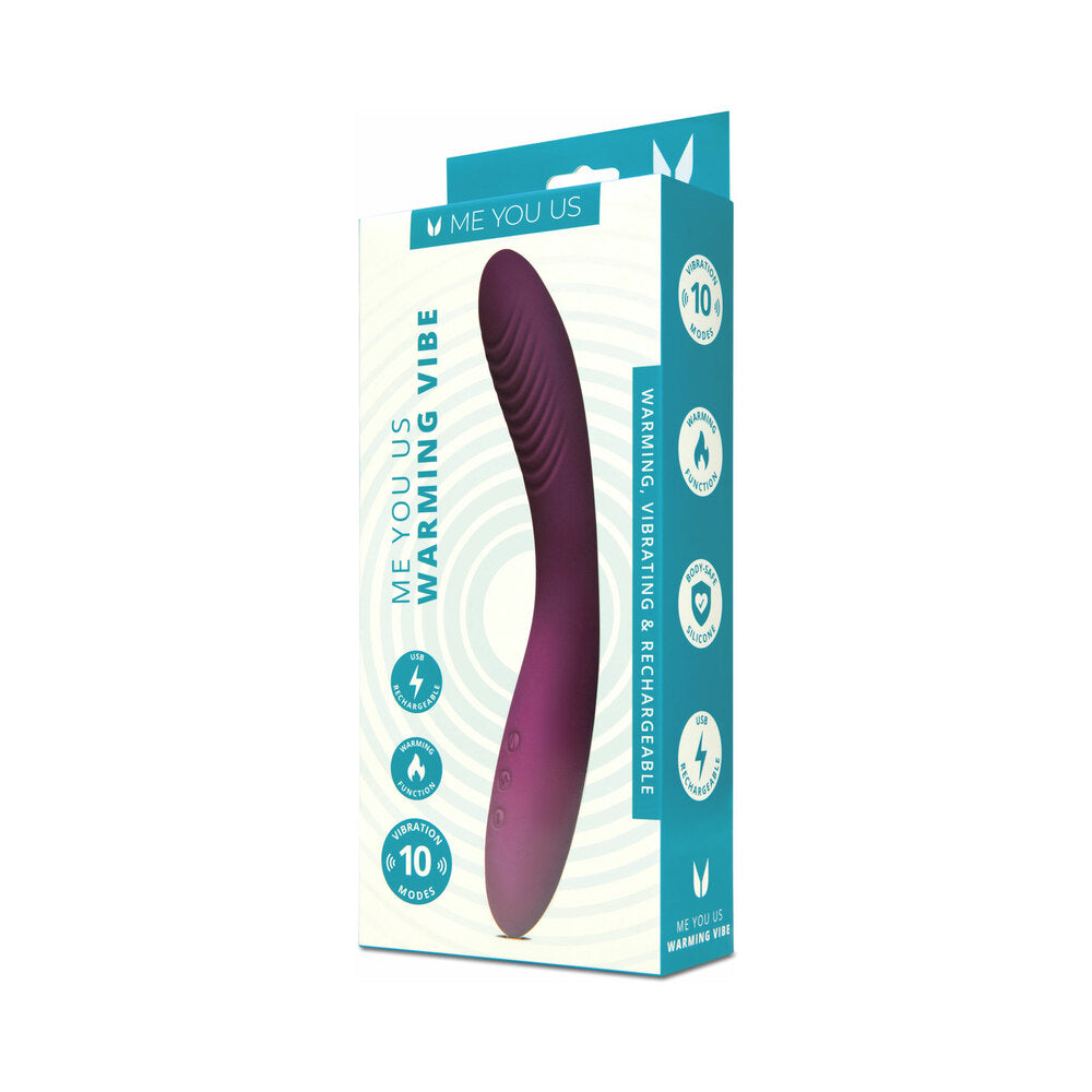 Me You Us Warming Vibe Purple Me You Us purple Warming Vibe retail box