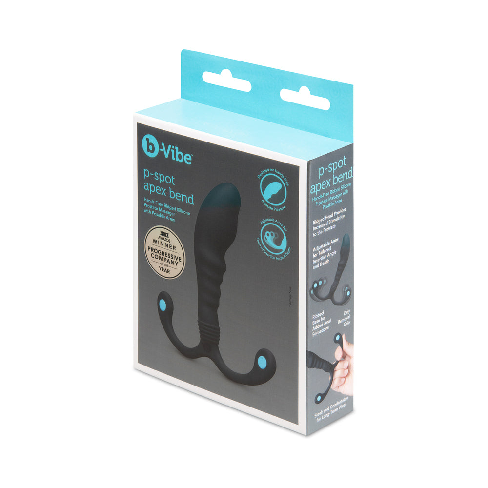 b-Vibe P-Spot Apex Bend b-Vibe P-Spot Apex Bend black retail box front