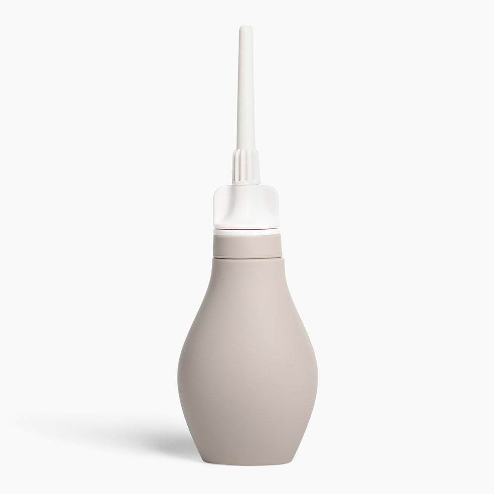 Du Douche Stone Du Stone gray silicone bulb with narrow tapered tip