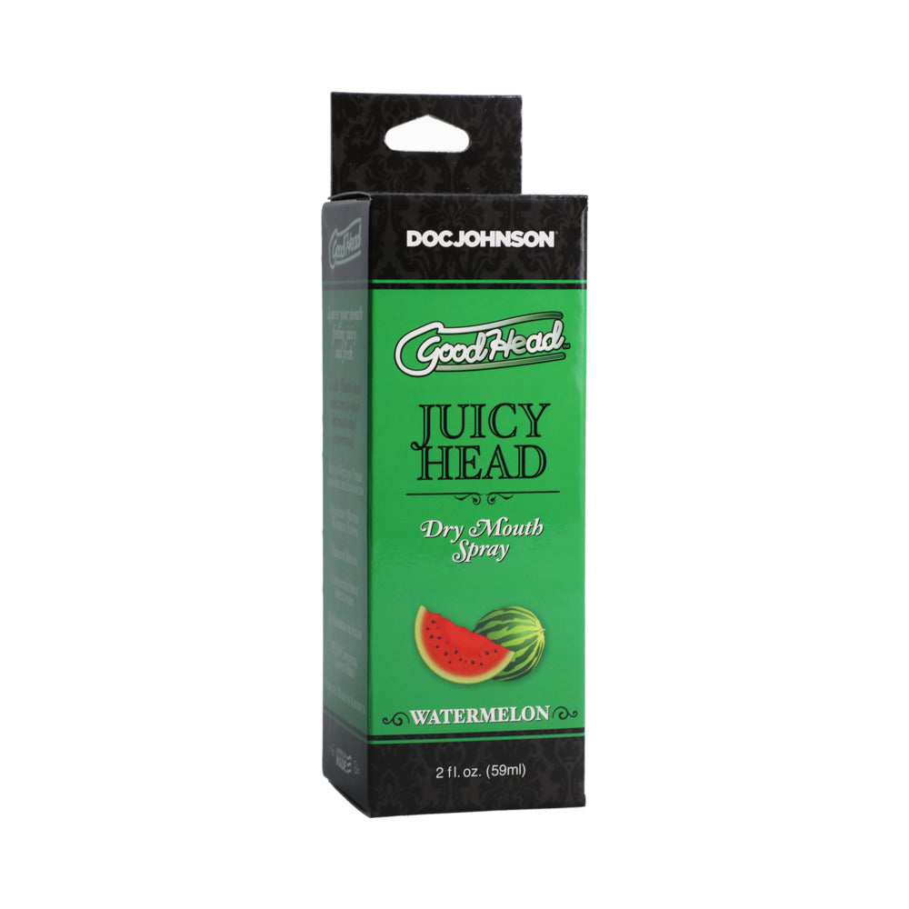 GoodHead Juicy Head Dry Mouth Spray Watermelon 2 fl. oz. GoodHead Watermelon Dry Mouth Spray retail carton