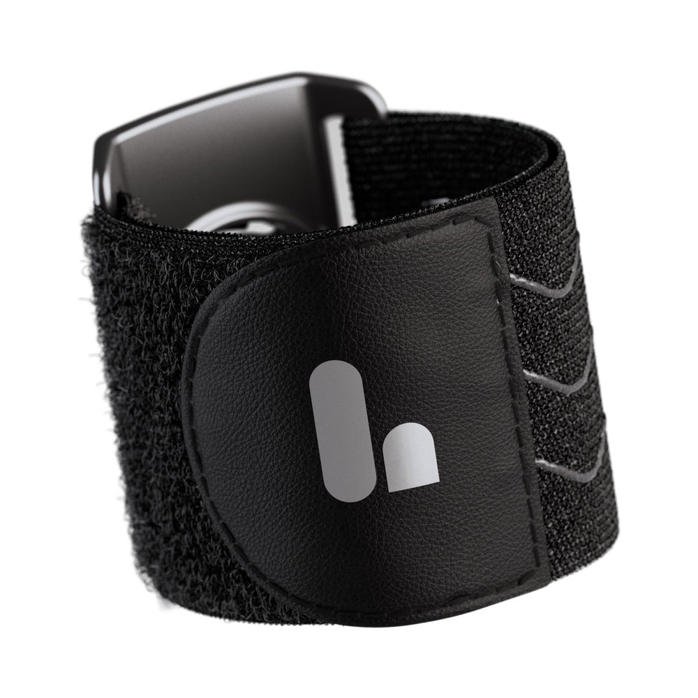 The Handy TrueGrip Pro Band Front view of The Handy TrueGrip Pro black band