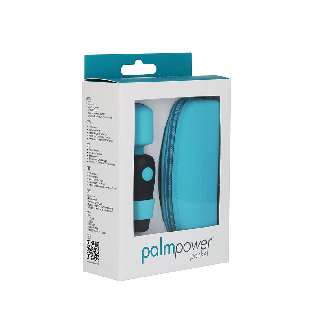 PalmPower Pocket Mini Massager Teal PalmPower Pocket Mini Massager Teal