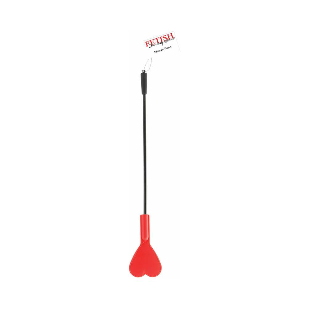 Fetish Fantasy Series Silicone Heart Crop Red Fetish Fantasy Series Silicone Heart Crop Red