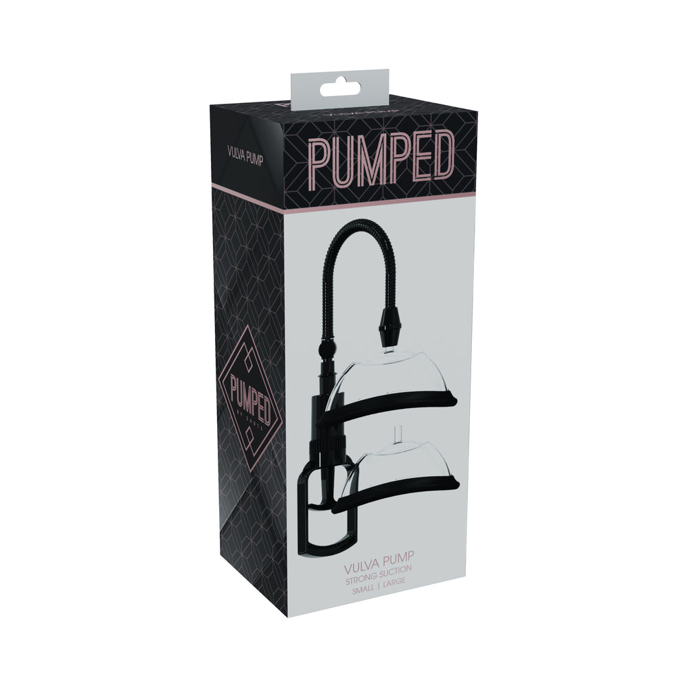 PUMPED Manual Vulva Pump Black PUMPED Manual Vulva Pump Black