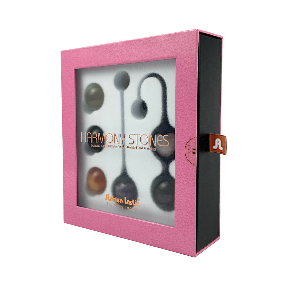 Adrien Lastic HARMONY STONES Black Adrien Lastic Harmony Stones black set in pink window box