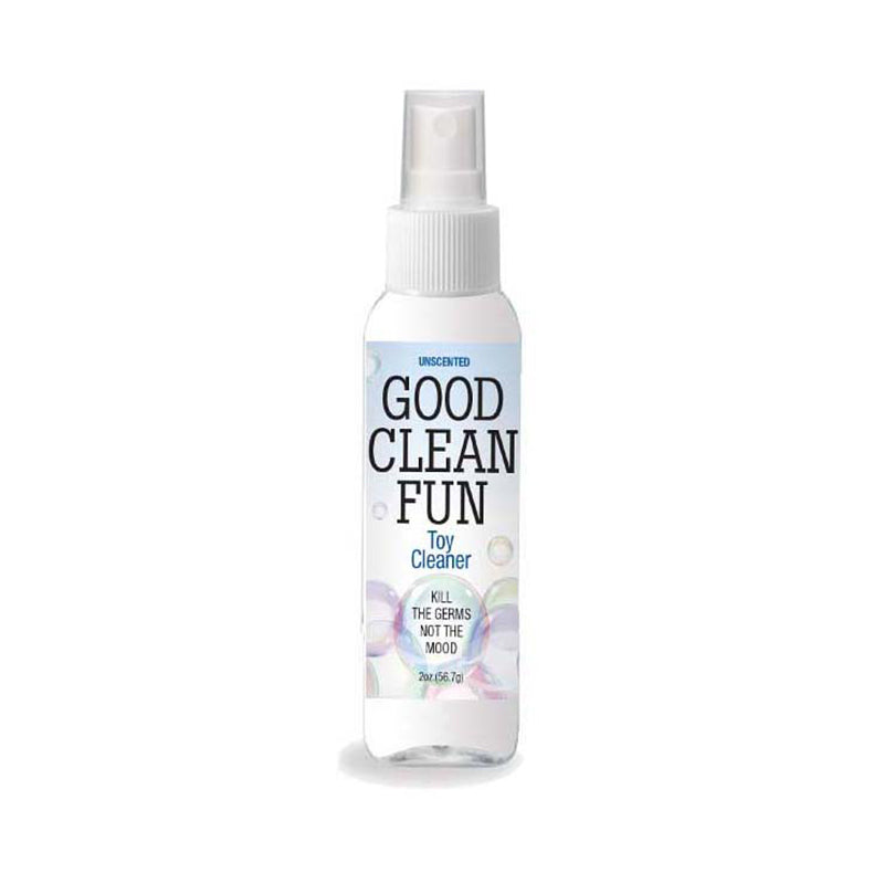 Good Clean Fun 2 oz. Unscented Toy Cleaner Good Clean Fun Unscented 2 oz clear bottle with white spray pump