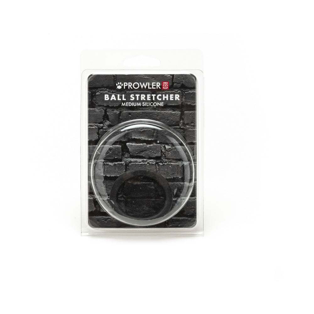 Prowler RED Silicone Ball Stretcher Black M Prowler RED black silicone ball stretcher size M retail pack