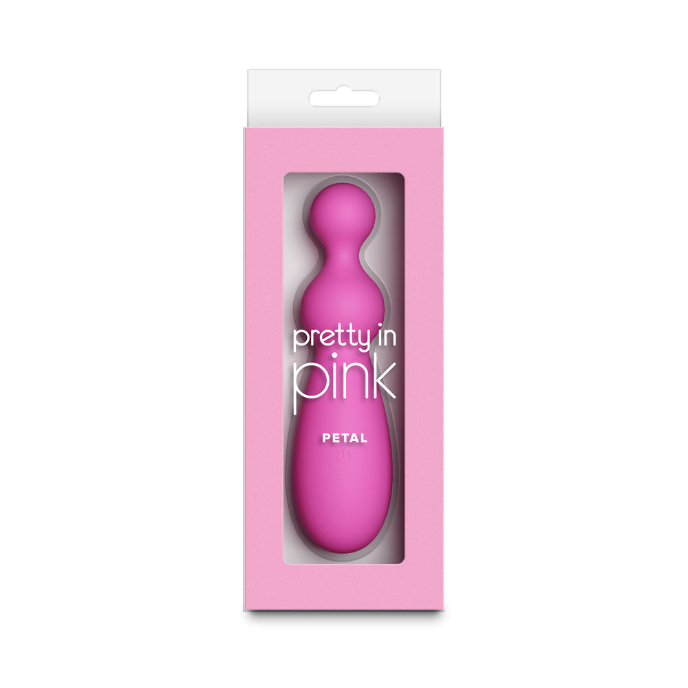 Pretty in Pink Petal Pink Pretty in Pink Petal beaded vibrator in window box
