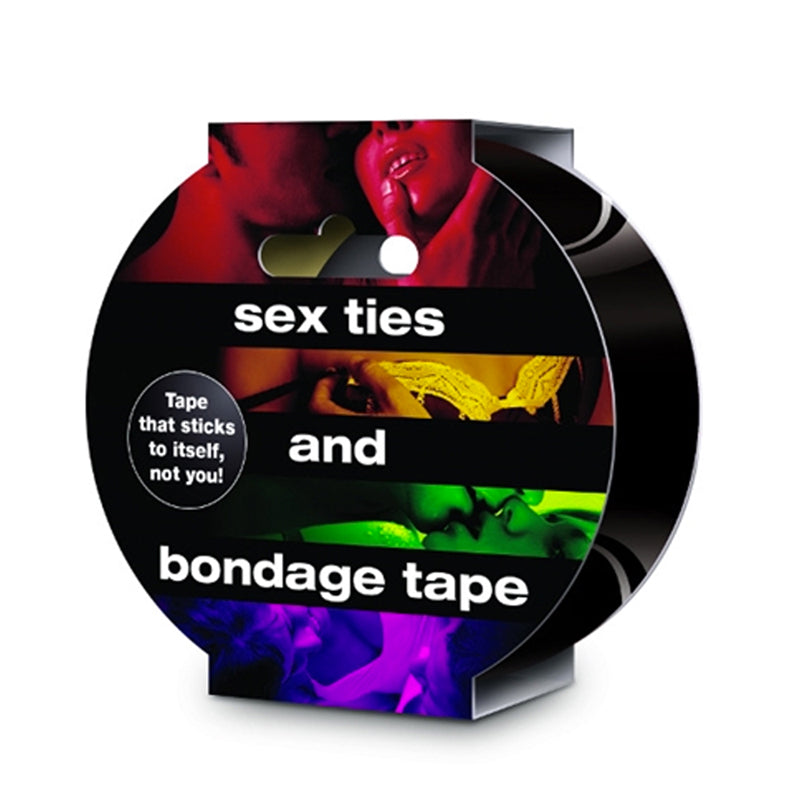 Sex Ties and Bondage Tape Black Sex Ties and Bondage Tape Black