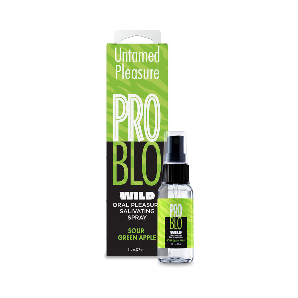 ProBlo Wild Mouthwatering Salivating Spray Sour Green Apple 1 oz. ProBlo Wild Mouthwatering Salivating Spray Sour Green Apple 1 oz.