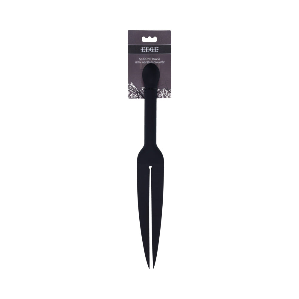 Sportsheets Edge Silicone Tawse Front hanging view of Sportsheets Edge Silicone Tawse