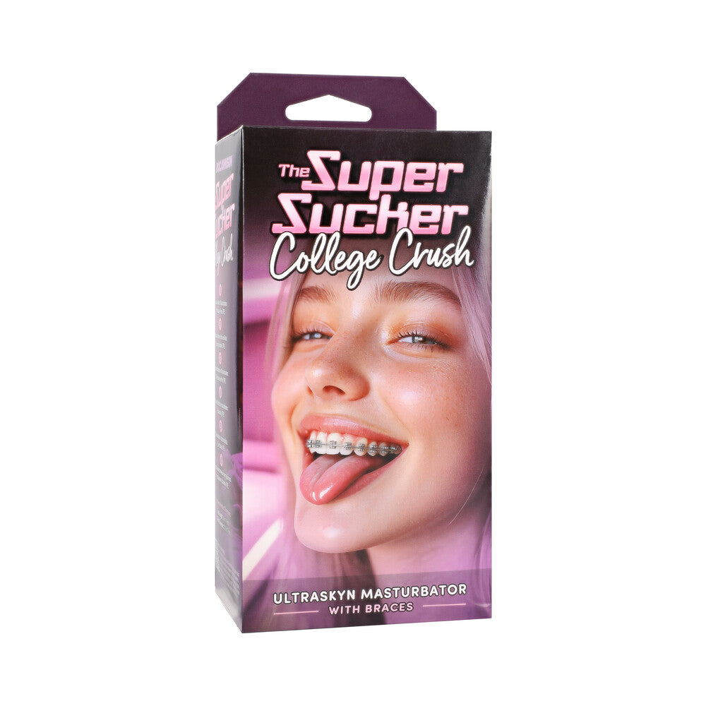 The Super Sucker College Crush ULTRASKYN Masturbator with Braces Vanilla The Super Sucker College Crush ULTRASKYN Masturbator with Braces Vanilla