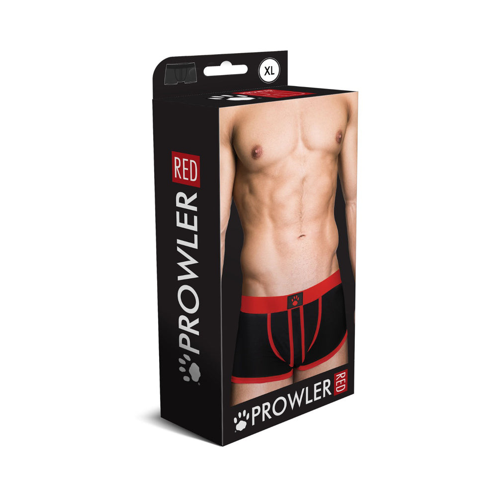 Prowler RED Assless Trunk Red XL Prowler RED red-trim open-back trunk size XL retail box