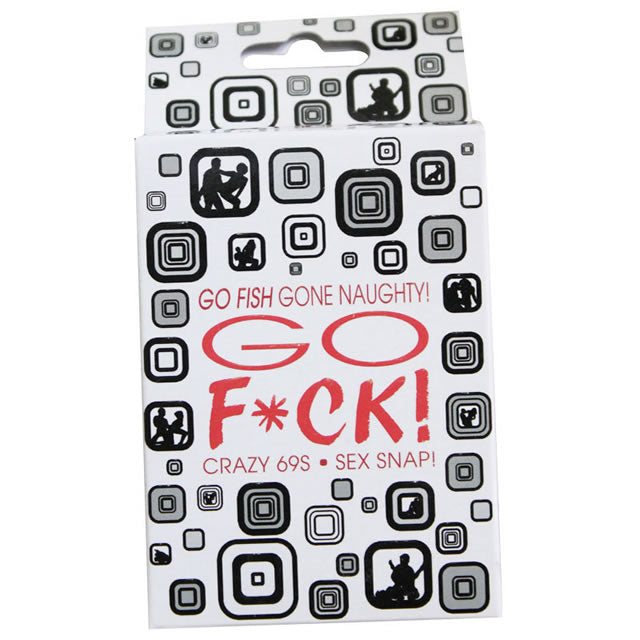 Go F*ck Card Game Kheper Games Go F*ck white card game box with black icons and red title