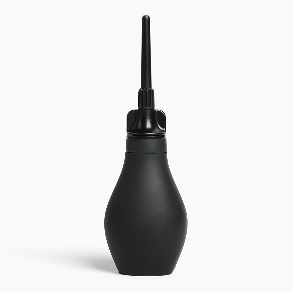 Du Douche Midnight Du Midnight black silicone bulb with narrow tapered tip