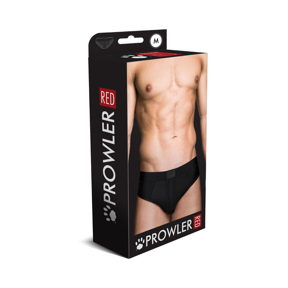 Prowler RED Assless Brief Black M Prowler RED black open-back brief size M retail box
