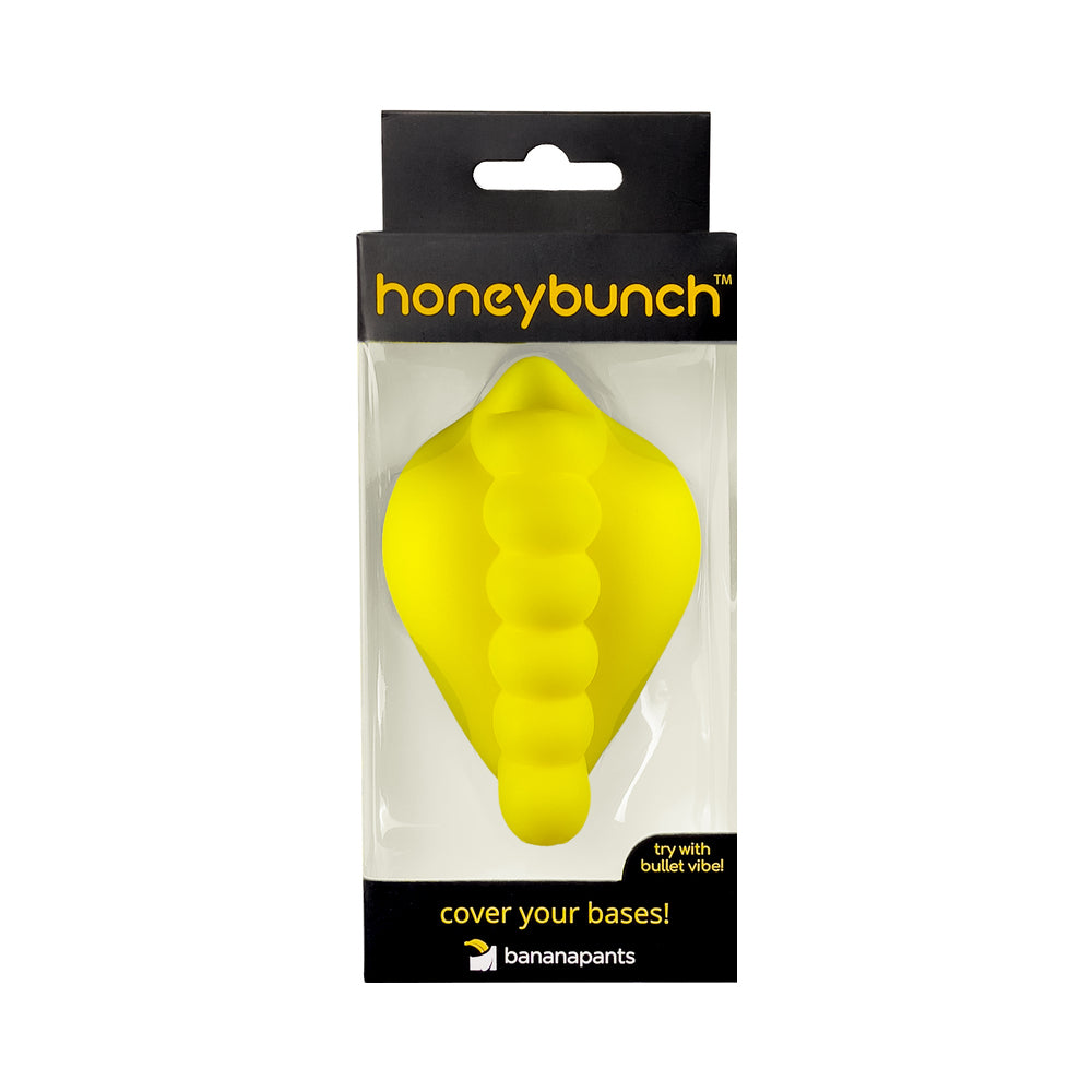 Banana Pants HoneyBunch Sunshine Yellow Banana Pants HoneyBunch sunshine yellow silicone base sleeve inside front retail package