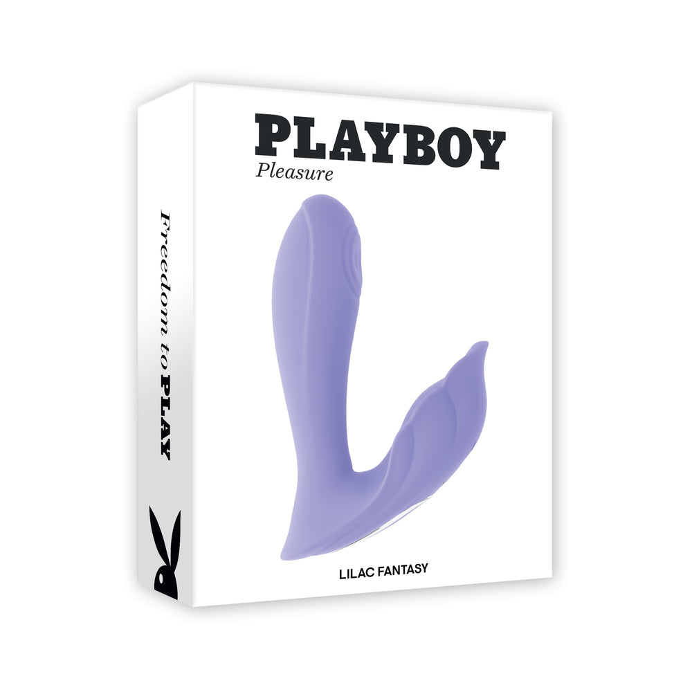 Playboy Lilac Fantasy Playboy Lilac Fantasy purple dual vibrator in white box