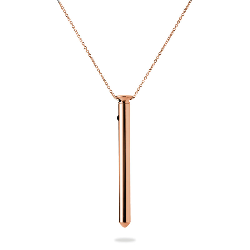 Crave Vesper 2 Rose Gold Crave Vesper 2 rose gold cylindrical pendant on matching chain