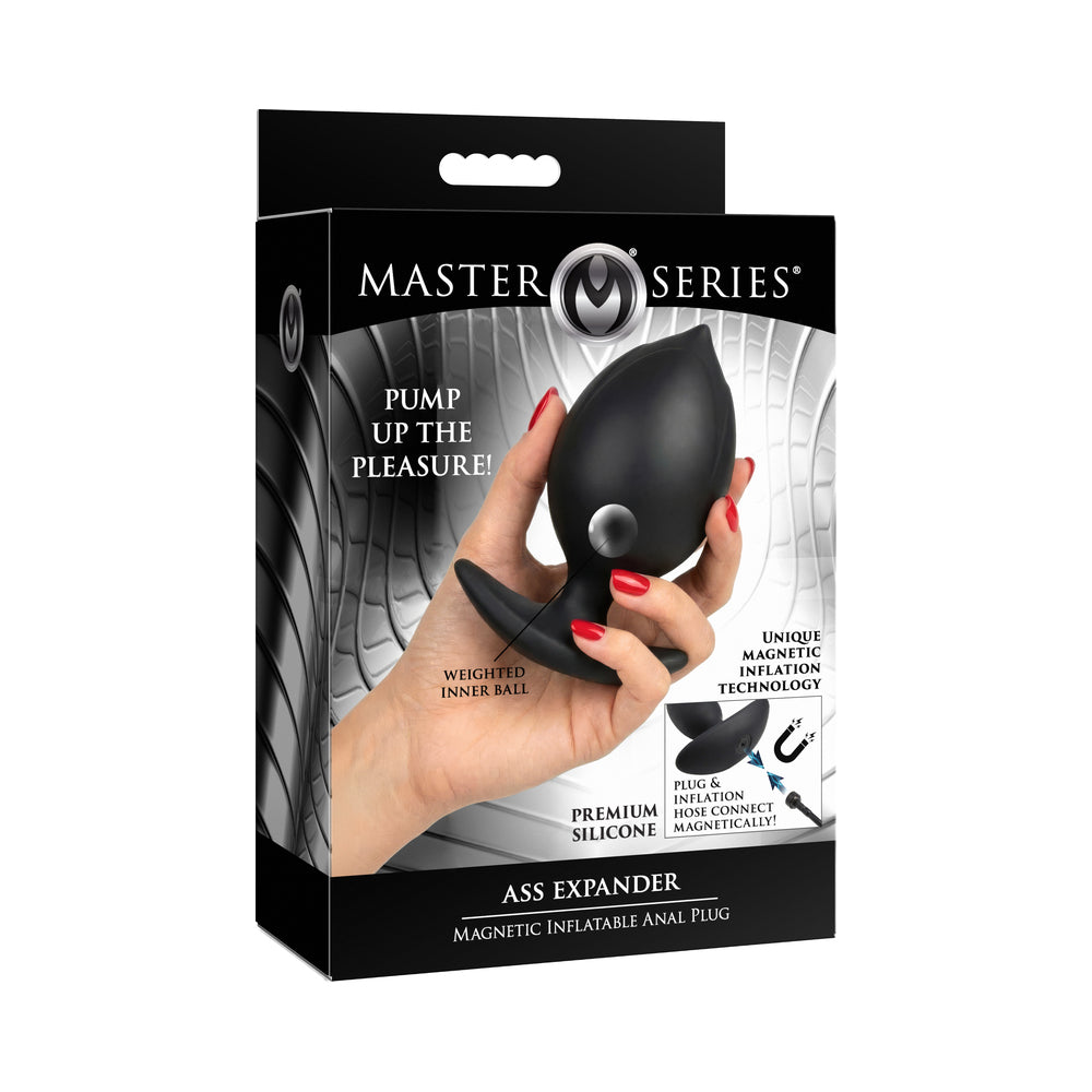 Master Series Ass Expander Magnetic Inflatable Anal Plug Master Series Ass Expander Magnetic Inflatable Anal Plug