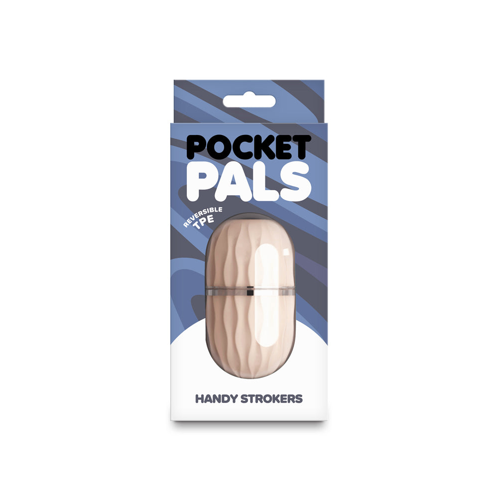 Pocket Pals Lexi White Pocket Pals Lexi ivory stroker in blue retail box