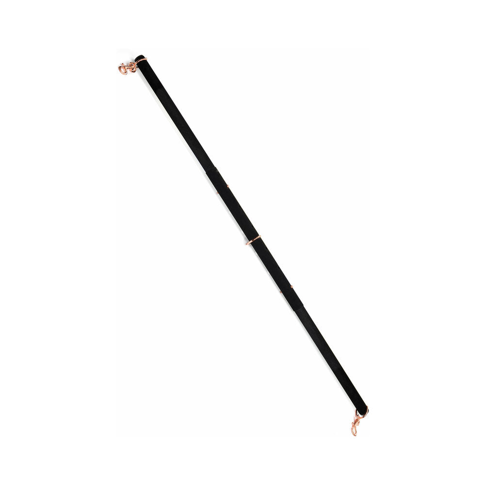 Coquette Pleasure Spreader Bar Black Coquette black adjustable spreader bar shown partially extended