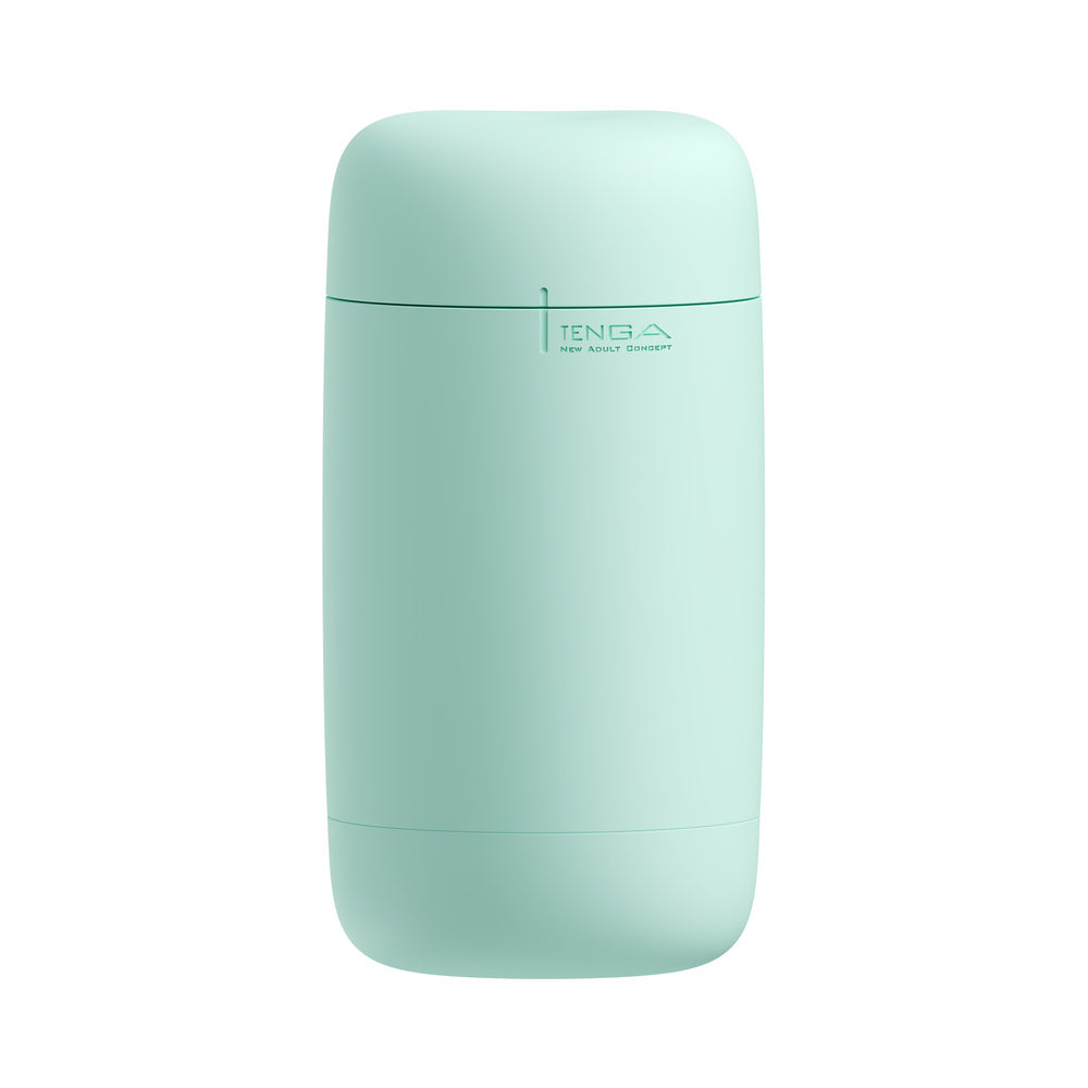 Tenga Puffy Stroker Mint Green mint-green Tenga Puffy rectangular stroker with rounded top