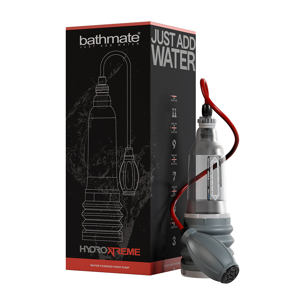 Bathmate Hydroxtreme5 - Pump Only Bathmate HydroXtreme5 clear pump-only unit with retail box