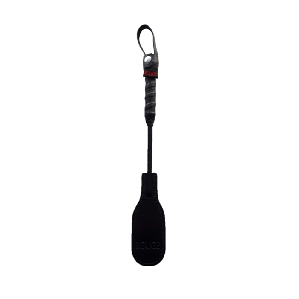 Rouge Mini Oval Paddle 10 in. Black Black Rouge mini oval paddle with wrapped handle and loop