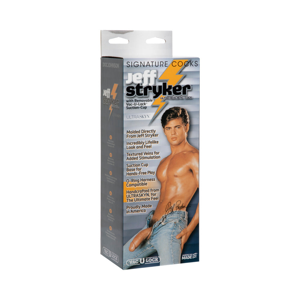 Jeff Stryker - UR3 Cock 10in W/Vac-U-Lock Suction Cup Doc Johnson Jeff Stryker UR3 10-inch dildo retail box