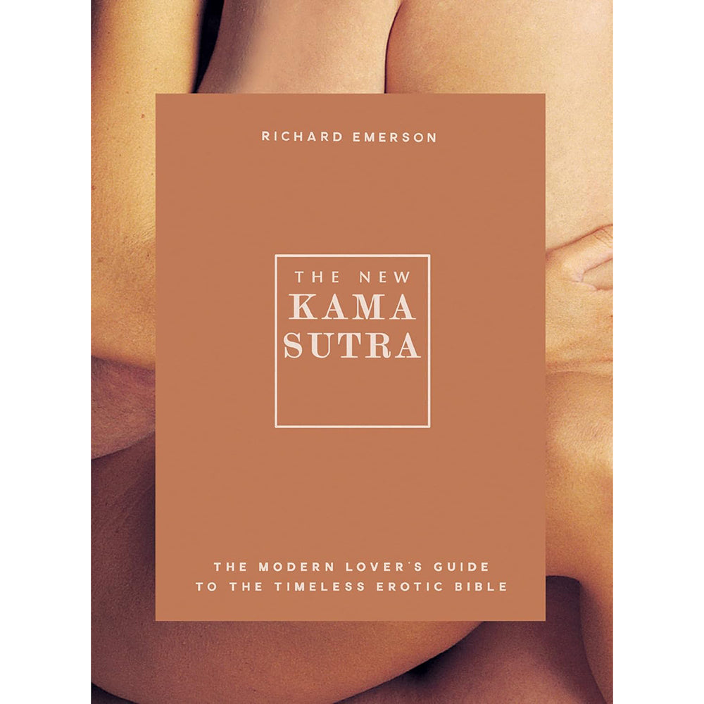 The NEW Kama Sutra The New Kama Sutra paperback cover by Richard Emerson with terracotta title panel