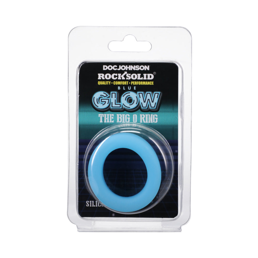 Rock Solid Sila-Flex Glow-in-the-Dark Big O C-Ring Blue Rock Solid Sila-Flex Glow-in-the-Dark Big O C-Ring Blue