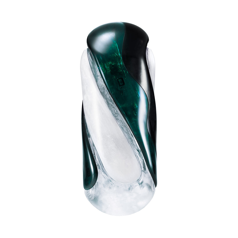 TENGA FLIP 360 Aurora Green TENGA FLIP 360 Aurora Green closed clear case